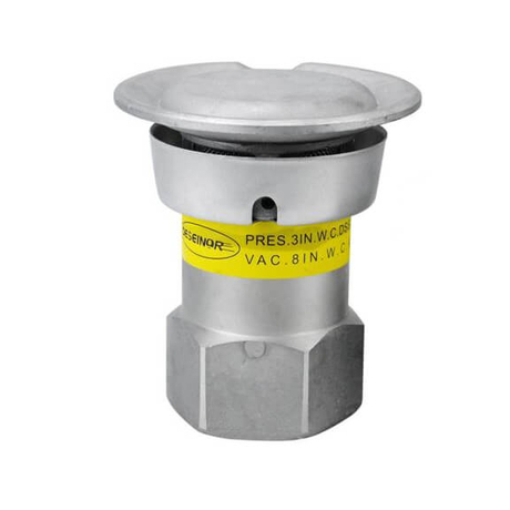 Válvula de ventilación de vacío de presión DESEINOR -GY404